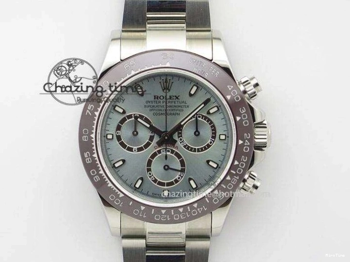 MiroTime 0319 Daytona AET White Ceramic Case and Bracelet Black Dial N6F Best Edition SA Seasonal 1195